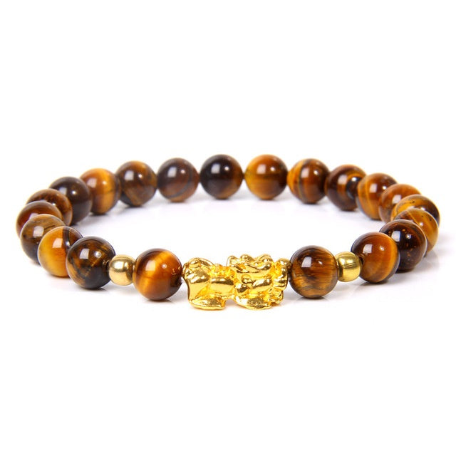 Women Men Feng Shui Buddha Bracelet Golden Piuxiu Charm Women Men Feng Shui Buddha Bracelet Golden Piuxiu Charm